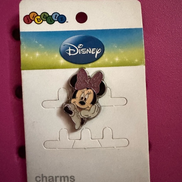 Jibbitz Accessories - Minnie Metal Glitter Croc Charm Jibbitz (1)